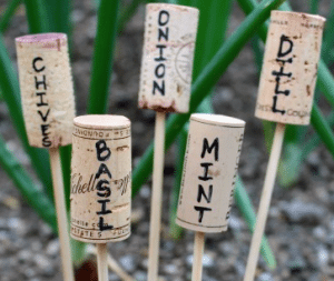 Wine Note: Popping the Corks to the Garden - Green Side Up Garden & Gifts